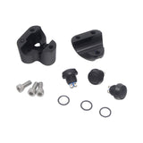 Universal CNC Triple Micro Switch Button Housing - 22mm 7/8-inch Handlebar 3-Button Control Momentary M-Switch Kit Cafe Racer - pazoma