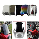 FXDXT Dyna Super Glide 15 Zoll T-Sport Scheinwerferverkleidungen Ersatz-Recurve-Windschutzscheiben-Kit für Harley Street Bob FXR FXBB