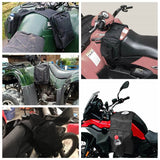 Motorcycle ATV Quad Bike Snowmobile Fuel Gas Tank Saddle Bag Waterproof Durable Pocket Storage for Outdoor Camping Travel - pazoma