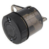 45CC 45ML 90° Outlet Pump Cup Big Oil Cup Front Brake Clutch tank Fluid Bottle Reservoir For Ducati Brembo 19RCS 19 RCS Smoke - pazoma