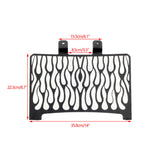 Motorcycle Flame Design Radiator Guard Protector Grille Grill Cover For Harley Pan America 1250 Special RA1250S RA1250 RA1250SE CVO 2021-2024 - pazoma