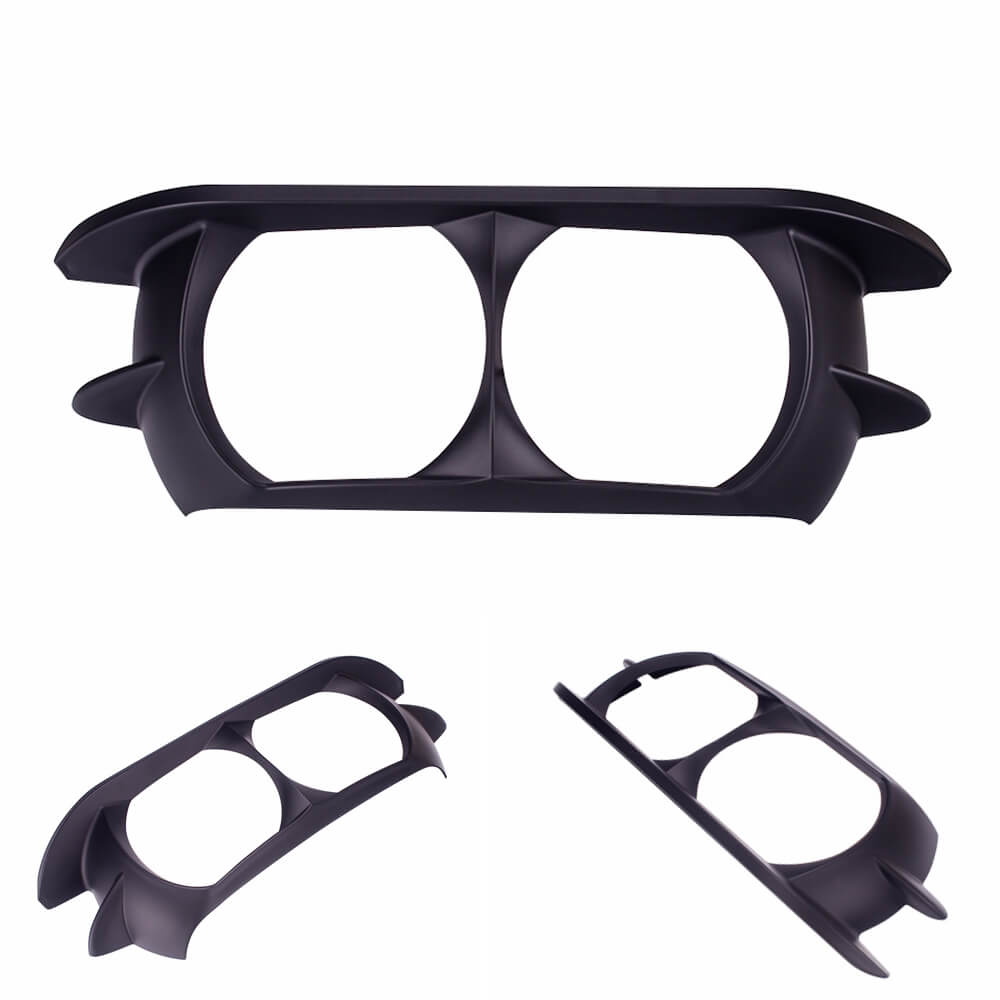 Harley Road Glide ST Headlamp Trim Headlight ABS Fairing Bezel Scowl Cover Limited FLTRK FLTRX Special FLTRXS CVO FLTRXSE 2015-2024 - pazoma