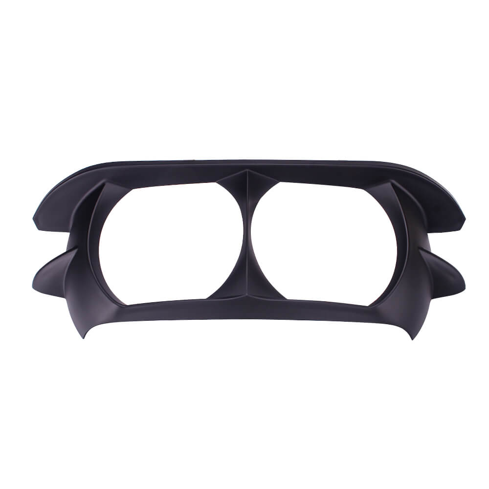 Motorcycle Dual Headlamp Headlight Trim Cover Bezel for Harley Road Glide 2015-2024 - pazoma