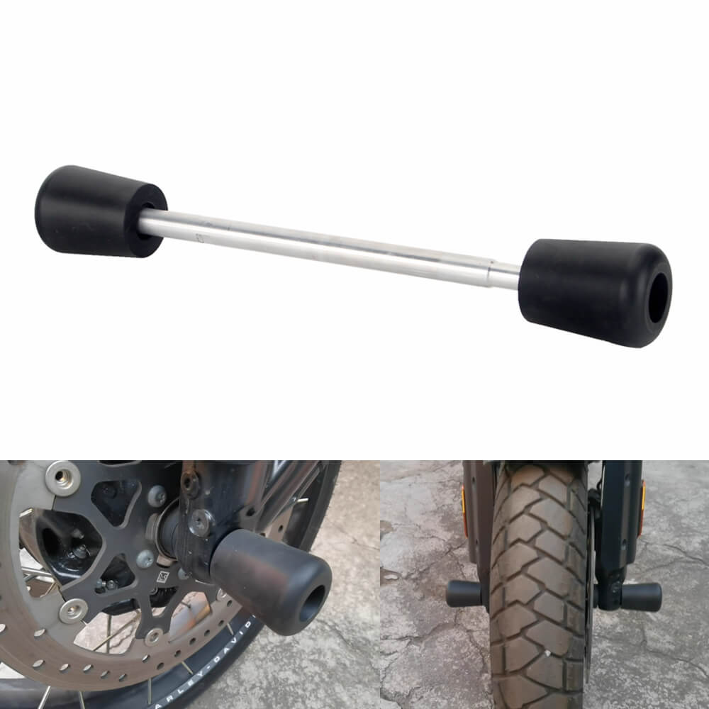Front Rear Wheel Protection Fork Axle Slider Crash Frame Protector For Harley Pan America 1250 ST RA1250ST Special CVO RA1250 S SE 21-2025 - pazoma