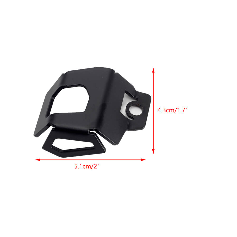 Motorcycle Oil Cup Cap Protector Cover Rear Brake Pump Fluid Reservoir Guard For Harley Sportster S RH1250S 2021-2024 - pazoma