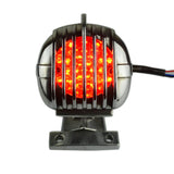 Motorcycle Vinge Grille LED Taillights Harley Sportster Softail Cruiser Cafe Racer Scrambler Stop Rear Brack Tail Light Lamp Mic Style - pazoma