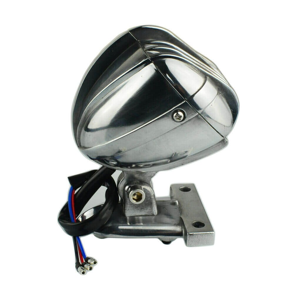 Motorcycle Vinge Grille LED Taillights Harley Sportster Softail Cruiser Cafe Racer Scrambler Stop Rear Brack Tail Light Lamp Mic Style - pazoma