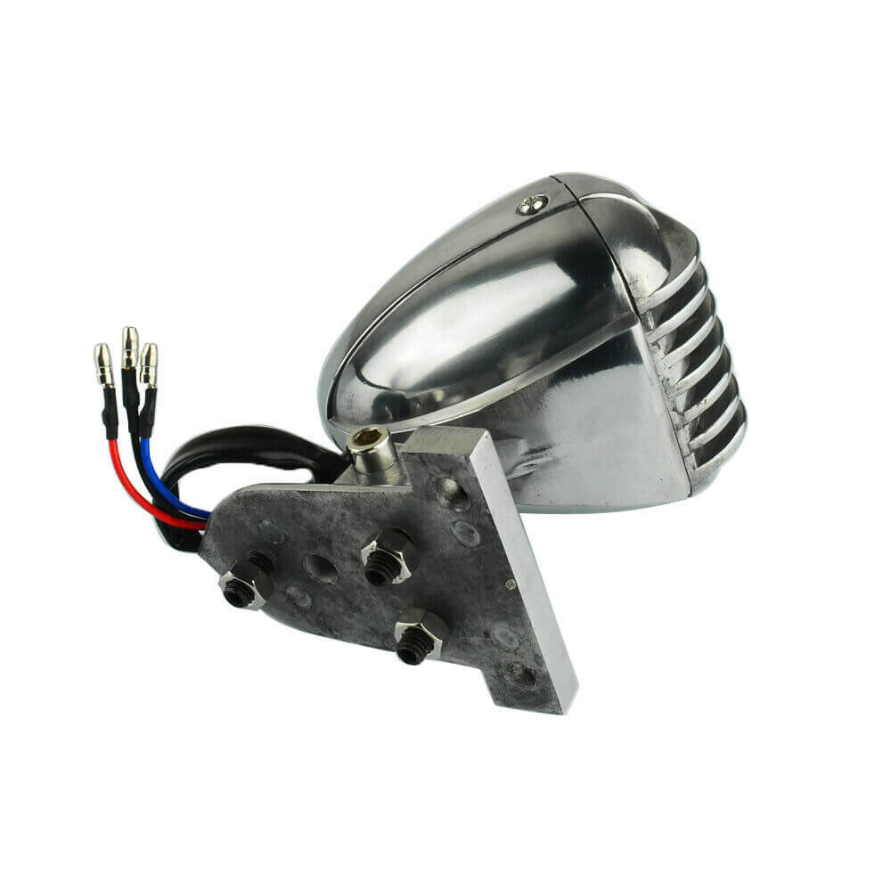 Motorcycle Vinge Grille LED Taillights Harley Sportster Softail Cruiser Cafe Racer Scrambler Stop Rear Brack Tail Light Lamp Mic Style - pazoma