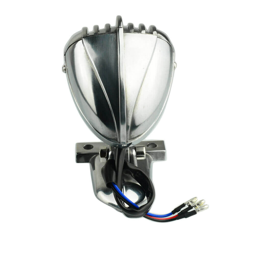 Motorcycle Vinge Grille LED Taillights Harley Sportster Softail Cruiser Cafe Racer Scrambler Stop Rear Brack Tail Light Lamp Mic Style - pazoma