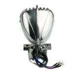 Motorcycle Vinge Grille LED Taillights Harley Sportster Softail Cruiser Cafe Racer Scrambler Stop Rear Brack Tail Light Lamp Mic Style - pazoma