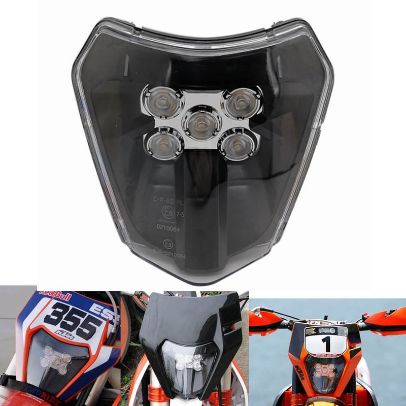 For KTM LED Headlight 17-20 XC-W/EXC-F 79614901000 - pazoma
