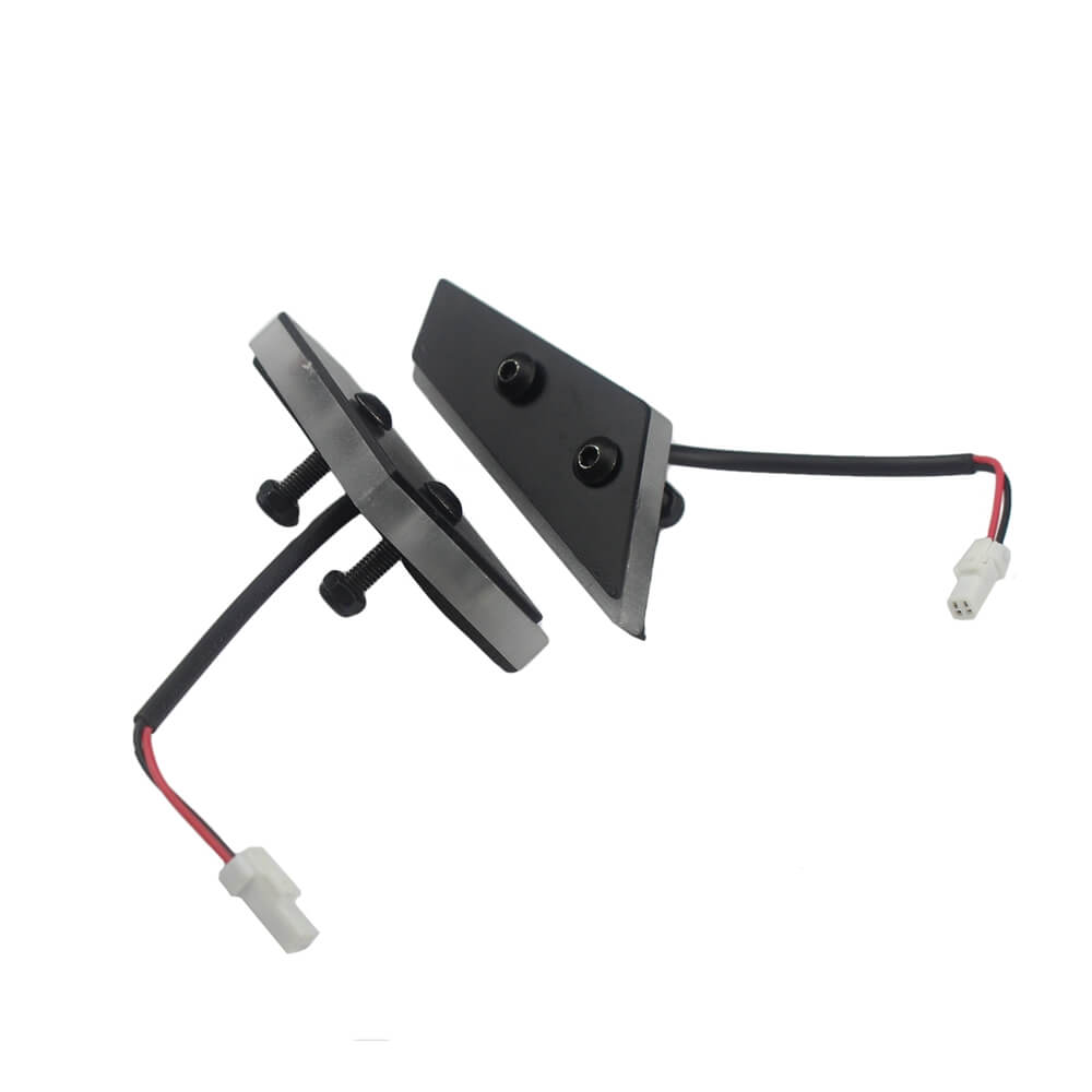 DUCATI Panigale V4 / V4S / Speciale Mirror Block Off Amber LED Turn Signals Billet Black Plates Front 2018-2019 - pazoma