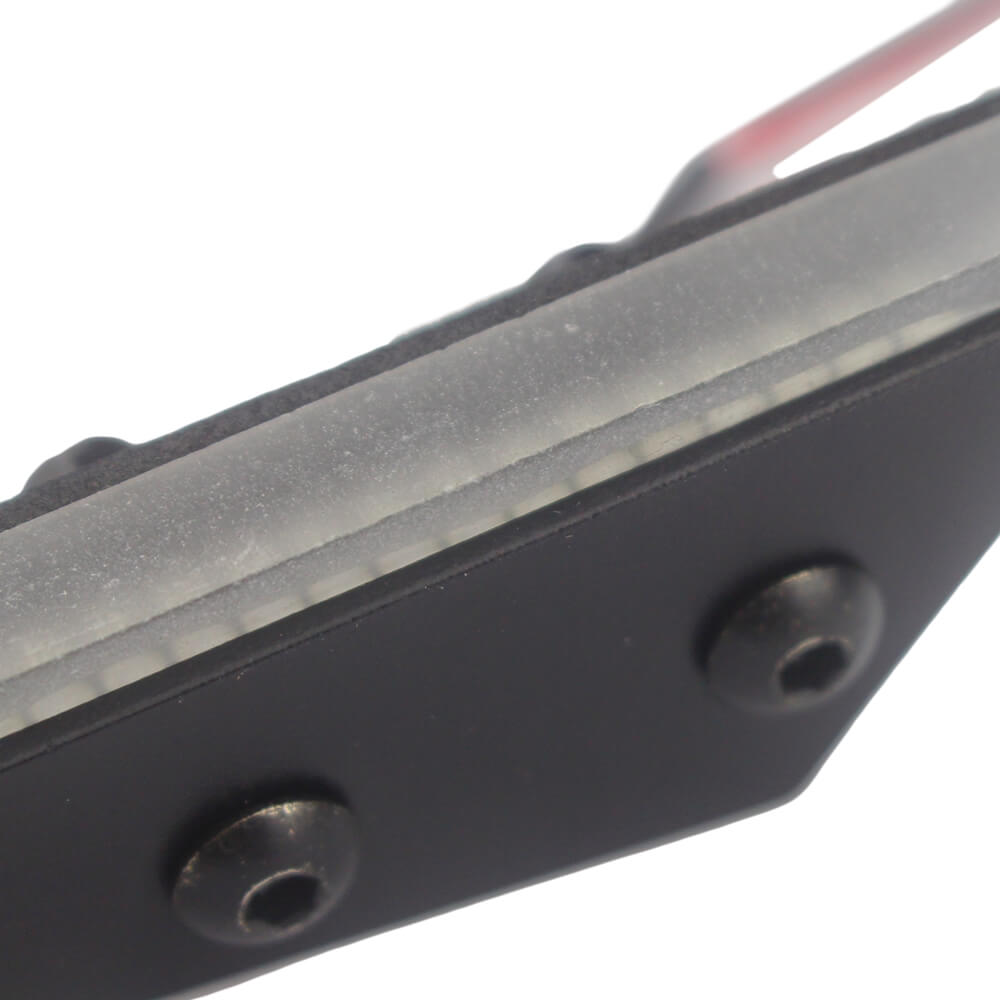 DUCATI Panigale V4 / V4S / Speciale Mirror Block Off Amber LED Turn Signals Billet Black Plates Front 2018-2019 - pazoma