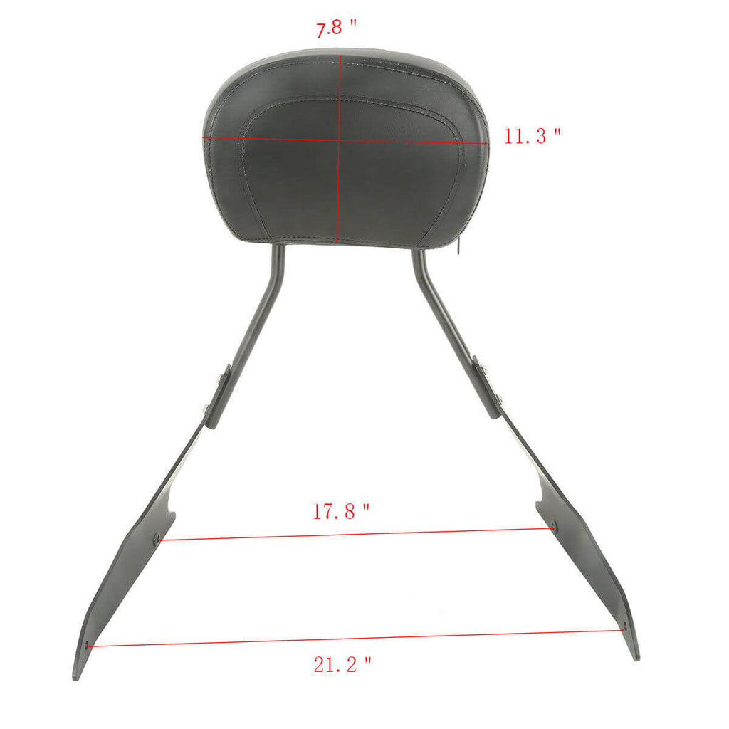 New Motorcycle Detachable Sissybar Sissy Bar Backrest For Suzuki Boulevard M109R Models M1800R VZR1800 2006-2019 - pazoma