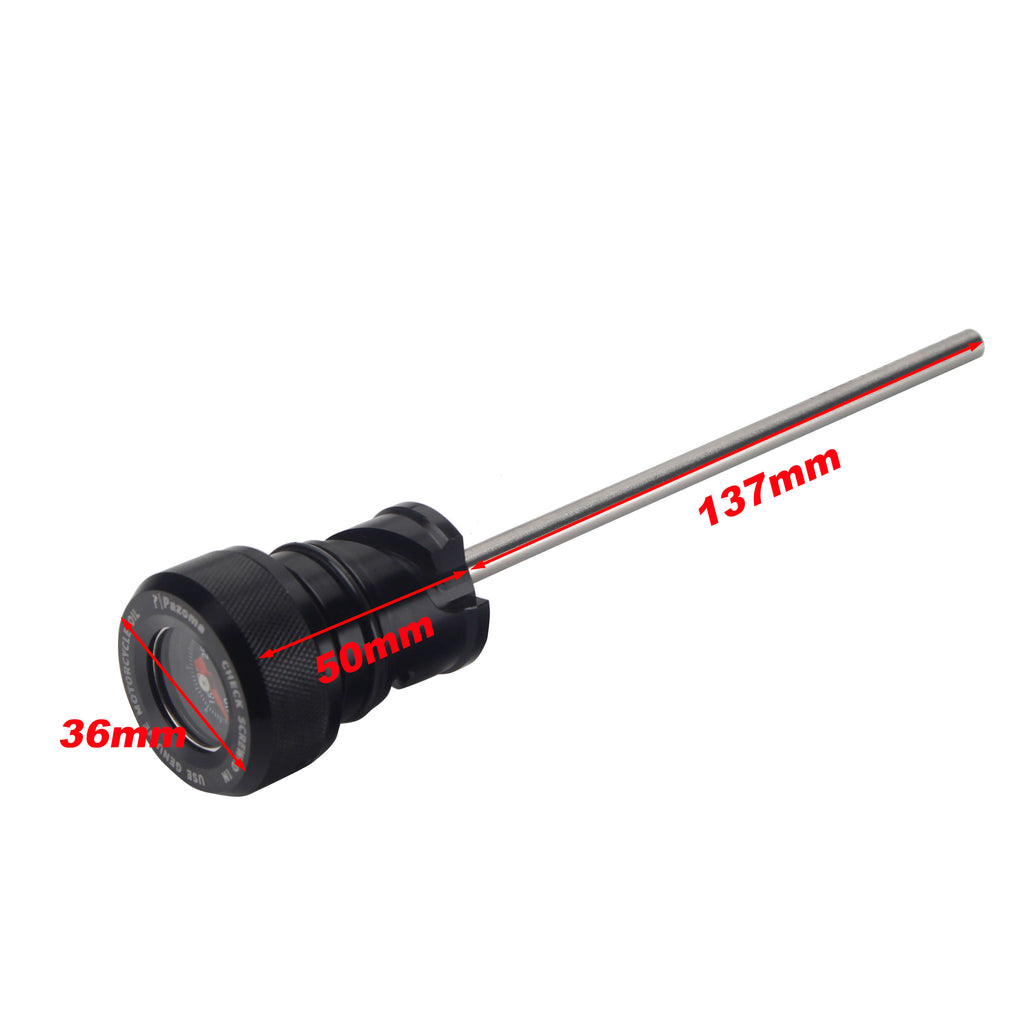 Oil Dipstick With Temperature Gauge For Harley Davidson Milwaukee 8 Softail M8 2018-2024 Breakout Deluxe Fat Bob Boy Heritage Classic Standard - pazoma