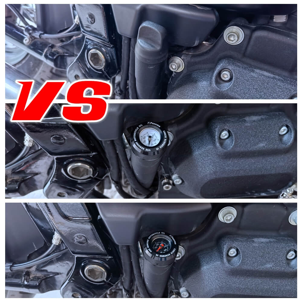 Oil Dipstick With Temperature Gauge For Harley Davidson Milwaukee 8 Softail M8 2018-2024 Breakout Deluxe Fat Bob Boy Heritage Classic Standard - pazoma