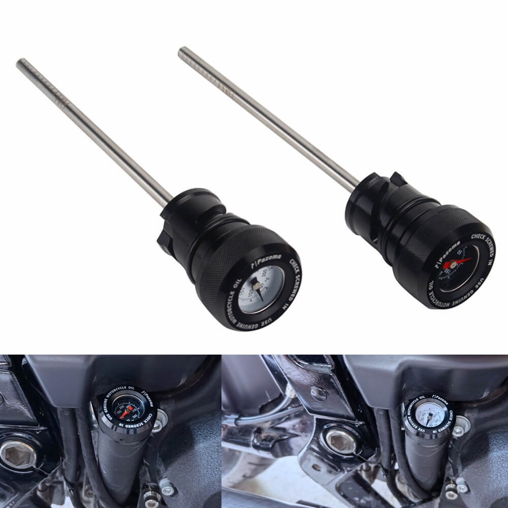 Oil Dipstick With Temperature Gauge For Harley Davidson Milwaukee 8 Softail M8 2018-2024 Breakout Deluxe Fat Bob Boy Heritage Classic Standard - pazoma
