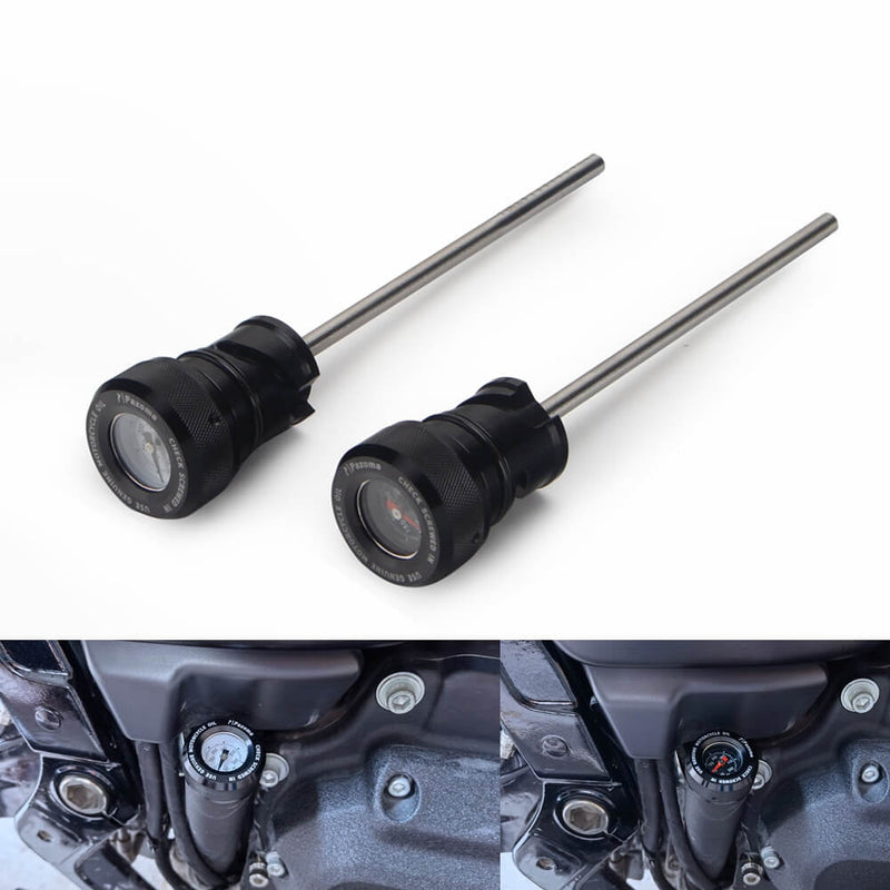 Oil Dipstick With Temperature Gauge For Harley Davidson Milwaukee 8 Softail M8 18-24 FXBR FLDE FXFB FLHC FXLR FLSL FLST FLSB FXBB S FXLRST - pazoma