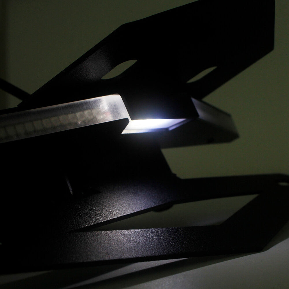 LED Tail Tidy Fender Eliminator Kit Integrated Turn Signals License Plate Holder Light Bracket For KTM RC390 2015-2019 - pazoma