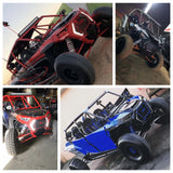 POLARIS RZR XP- FANG LIGHTS Marker Corner Blinker DRL Accent 1000 Turbo S XP4 UTV Front Signature Turn Turn Signal Light 2018-2025 - pazoma