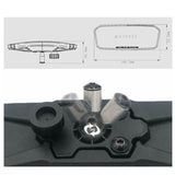 Can-Am Maverick X3 Trail Sport Max Turbo R Panoramic Center Mirror Interior Rear View Mirrors 2017 2018 2019 2020 2021 2022 2023 2024 715004924 - pazoma