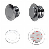 Pop-up Flush-Mount Fuel Cap and Left Side Tank Cap Kit For Harley M8 Softail Deluxe FLDE Fat Boy FLFB FLFBS Heritage Classic FLHC FLHCS 18-21 - pazoma