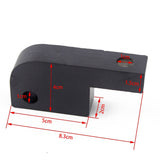 Harley Dyna Street Bob FXDXT T-Sport Front Fairing Club Style Headlight Relocation Block Custom Fairing Light Bracket - pazoma