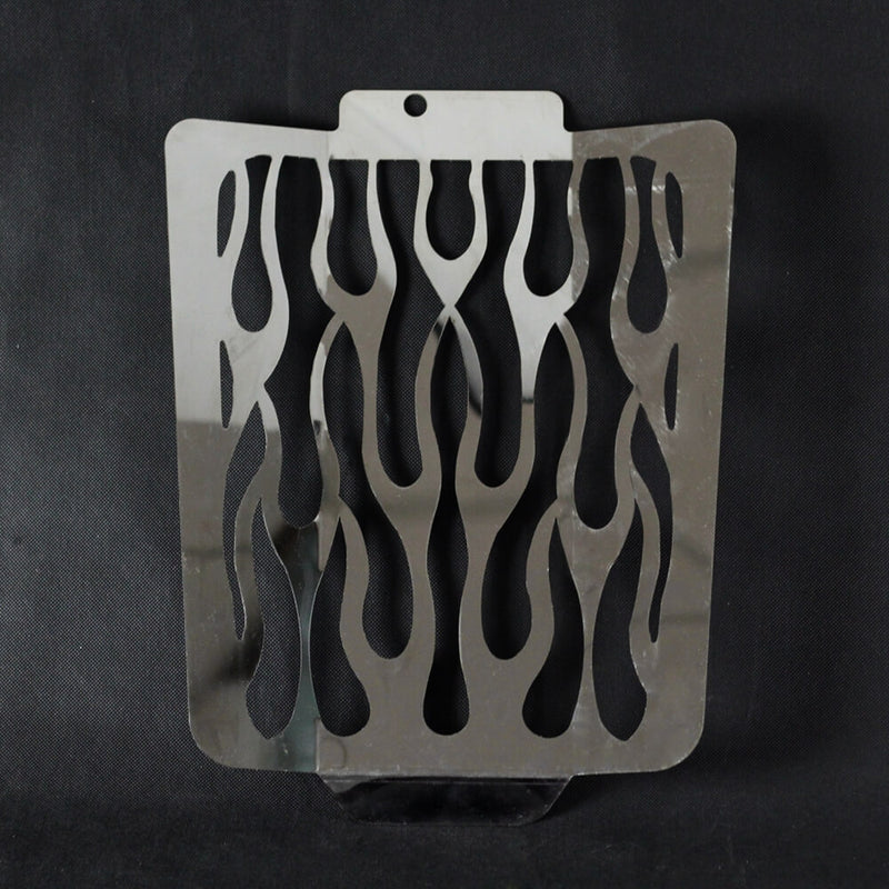 Suzuki Boulevard M109R Intruder VZR1800 M1800R "FIRE" Polished Stainless Radiator Grill Guard 2006-2019 - pazoma