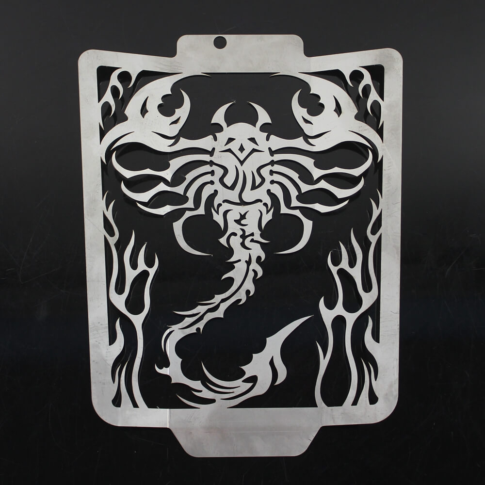 Stainless Steel Scorpion Style Radiator Grill Guard Radiator Protector Cover for Suzuki Boulevard M109R 2006-2019 - pazoma