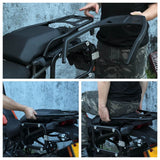 Rear Luggage Rack Carrier Top Case Mount Bracket Passenger Grab Handle Bars For Harley Pan America 1250 ST RA1250ST Special RA1250 RA1250S 2021-2025 - pazoma