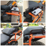 Passenger Grab Bar Rear Seat Handle Rear Hand Grips Pillion Rail Armrest Kit for Harley Pan America 1250 Special RA1250S RA1250 2021-2024 - pazoma