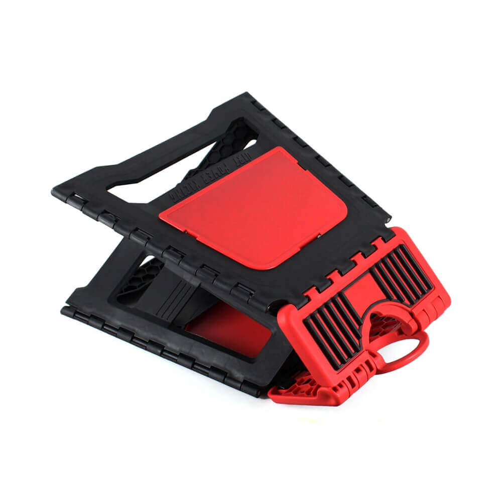 Universal Motorcycle MX Enduro Folding Work Stand Plastic Stand Stool Repairing Folding Lift Repair Holder Dirt Pit Bike Motocross - pazoma