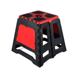 Universal Motorcycle MX Enduro Folding Work Stand Plastic Stand Stool Repairing Folding Lift Repair Holder Dirt Pit Bike Motocross - pazoma