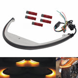 Pazoma Suzuki M109R Rear LED Turn Signals / Brake Light /Taillight Signal Sequential Switchback Flowing Light Kit