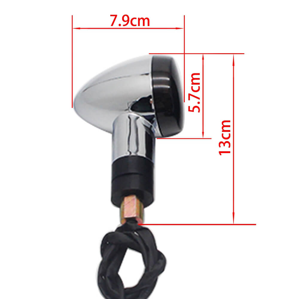 SUZUKI Boulevard M50 M90 M109R BOSS VRZ1800 VZ800 VZ1500 C50 C90 C109R VL800 VL1500 VLR1800 Front LED Turn Signal Light Indicators w/DRL - pazoma