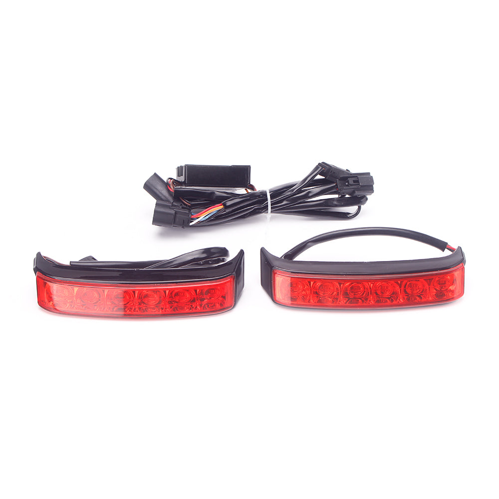LED Saddlebag Run Brake Turn Lamp For Harley Touring 14-21 FLHTCU FLHTCUL FLHTK FLHTKL FLTRU FLTRK 16-21 FLHTKSE FLTRUSE - pazoma