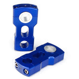 Snowmobile Pivoting Handlebar Fixed Height Risers Clamps 3" for Polaris Matryx Arctic Cat sleds 7/8" 1-1/8" Handlebar T-Style Stems - pazoma