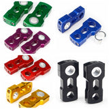 Snowmobile Pivoting Handlebar Fixed Height Risers Clamps 3" for Polaris Matryx Arctic Cat sleds 7/8" 1-1/8" Handlebar T-Style Stems - pazoma