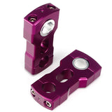 Snowmobile Pivoting Handlebar Fixed Height Risers Clamps 3" for Polaris Matryx Arctic Cat sleds 7/8" 1-1/8" Handlebar T-Style Stems - pazoma