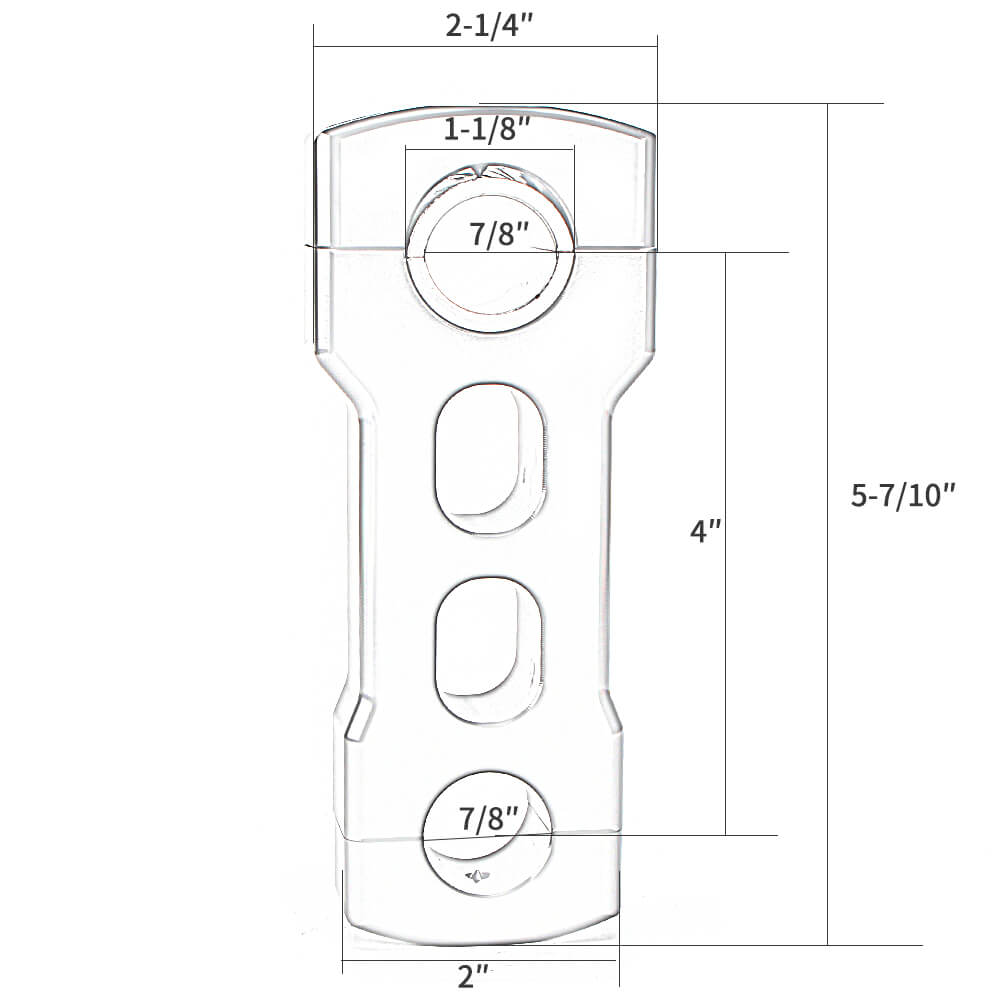 Snowmobile Pivoting Handlebar Fixed Height Risers Clamps Blocks 4" for Polaris Matryx Arctic Cat sleds 7/8" 1-1/8" Handlebar T-Style Stems - pazoma