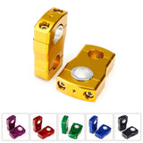 Snowmobile Pivoting Handlebar Fixed Height Risers 2