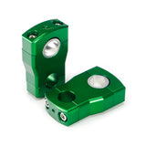 Snowmobile Pivoting Handlebar Fixed Height Risers 2" for Polaris Matryx Arctic Cat sleds 7/8" 1-1/8" Handlebar T-Style Stems - pazoma