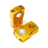 Snowmobile Pivoting Handlebar Fixed Height Risers 2" for Polaris Matryx Arctic Cat sleds 7/8" 1-1/8" Handlebar T-Style Stems - pazoma