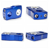 Snowmobile Pivoting Handlebar Fixed Height Risers 2" for Polaris Matryx Arctic Cat sleds 7/8" 1-1/8" Handlebar T-Style Stems - pazoma