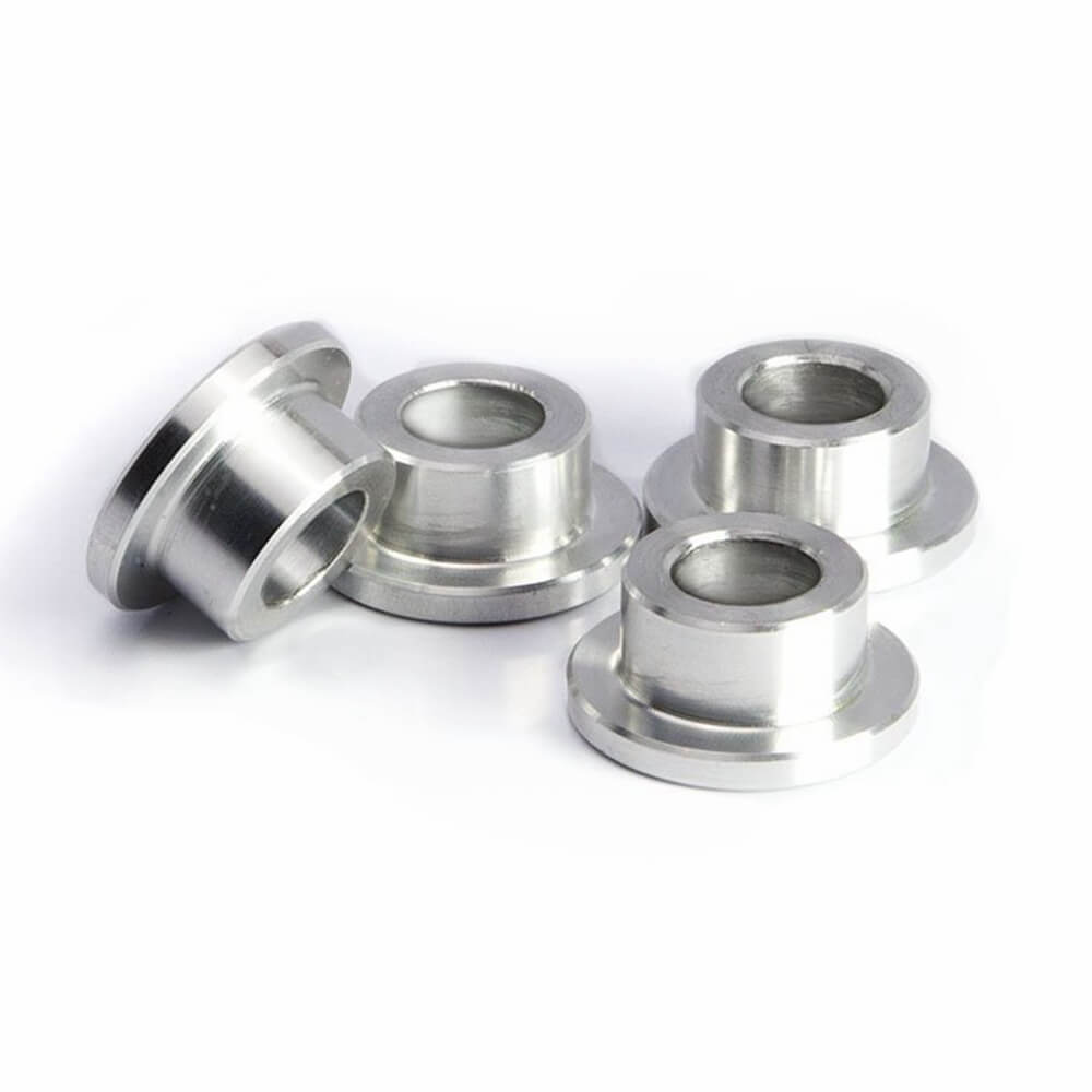 Solid Billet Steel Handlebar Riser Bushings Mounts For Harley Softail Dyna Sportster Touring Bagger M8 Chrome '86-'25 - pazoma