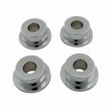 Solid Billet Steel Handlebar Riser Bushings Mounts For Harley Softail Dyna Sportster Touring Bagger M8 Chrome '86-'25 - pazoma