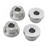 Solid Billet Steel Handlebar Riser Bushings Mounts For Harley Softail Dyna Sportster Touring Bagger M8 Chrome '86-'25