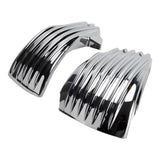 Striped Style Battery Side Fairing Covers for Harley Softail M8 107 114 117 FLDE FLHCS FXLR FXLRS FXLRST FLSL FXBB FXBBS 2018-2025 - pazoma