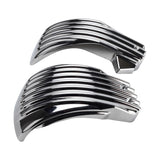 Striped Style Battery Side Fairing Covers for Harley Softail M8 107 114 117 FLDE FLHCS FXLR FXLRS FXLRST FLSL FXBB FXBBS 2018-2025 - pazoma