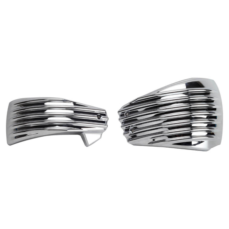 Striped Style Battery Side Fairing Covers for Harley Softail M8 107 114 117 FLDE FLHCS FXLR FXLRS FXLRST FLSL FXBB FXBBS 2018-2025 - pazoma